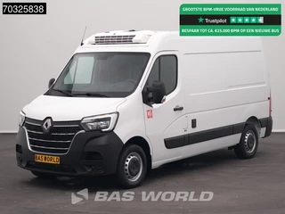 Renault Master 150PK Koelwagen L2H2 Thermo King V-200 MAX 230v Stekker LED Navi Airco Cruise Camera Parkeersensoren Euro6 Koel Koeler Kühl Kühler Kühlwagen Kühlkasten Airco Cruise control
