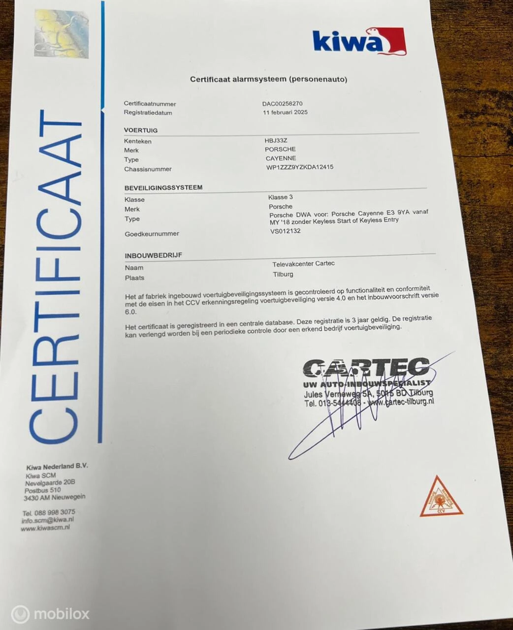 Hoofdafbeelding Porsche Cayenne