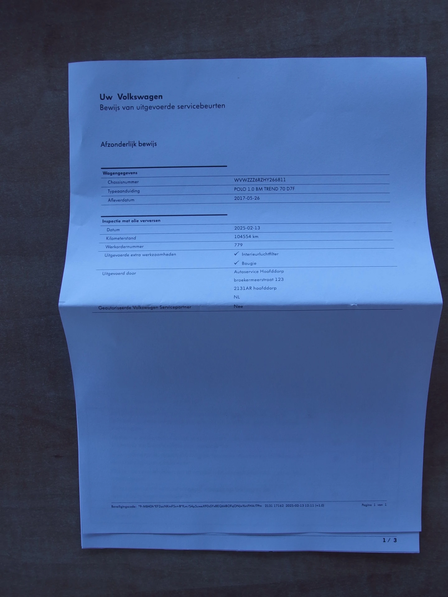 Hoofdafbeelding Volkswagen Polo