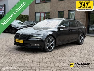 Skoda Superb Combi 1.8 TSI Sportline Kuipstoelen Navi Carplay Memory Alcantara