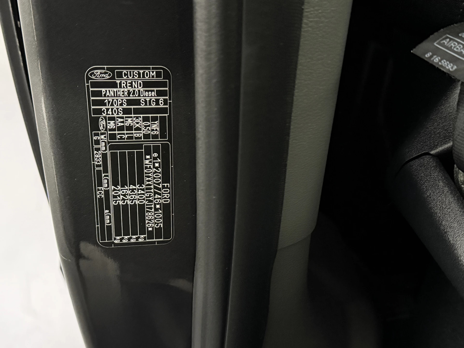 Hoofdafbeelding Ford Transit Custom