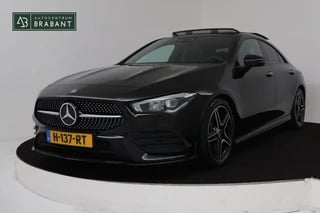 Hoofdafbeelding Mercedes-Benz CLA Mercedes-Benz CLA-klasse 180 Business Solution AMG Automaat (PANORAMADAK, SFEERV, CAMERA, BURMEISTER, NL-AUTO, GOED ONDERHOUDEN)