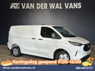 Ford Transit Custom 2.0 TDCI 111pk L1H1 Fabrieksgarantie Euro6 Airco | Camera | Apple Carplay | LED | Cruisecontrol Parkeersensoren, Android Auto, Verwarmde voorruit, Bijrijdersbank