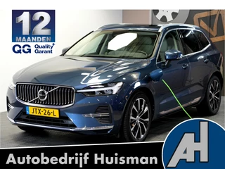 Volvo XC60 2.0 T6 AWD Recharge Long Range 293kW/399pk Aut8 Ultimate Bright LUCHTVERING + BOWERS&WILKINS + EL.TREKHAAK + PANORAMADAK + PILOT ASSIST + ADAPT.CRUISE + LANE ASSIST + STOEL&STUURVERWARMING + CAMERA + HEAD-UP + PD-GLASS + PARKSENSOREN + 20" LM-VELGEN!