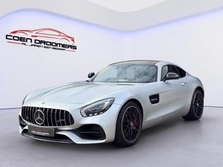 Mercedes-Benz AMG GT 4.0 S |Lederen stoelen met memory|Burmester Audio|Keyless|Panoramadak|Dode Hoek sens.|Adaptive Cruise|Carbon interieur|Camera+Park. sens. V+A|Stoelverwarming| (*MET GARANTIE*)