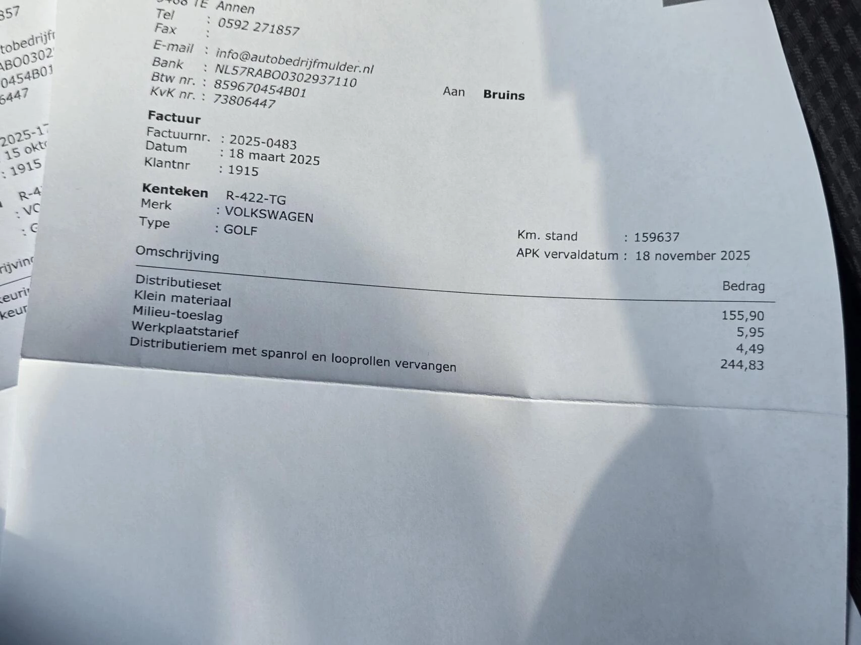 Hoofdafbeelding Volkswagen Golf