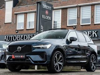 Hoofdafbeelding Volvo XC60 Volvo XC60 2.0 T6 Plug-in hybrid AWD Ultimate Dark PANO B&W 360 HUD MEMORY STOEL DIAMOND POOK ELEK TREKHAAK