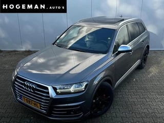 Audi SQ7 SQ7 4.0TDI V8 435PK PANORAMADAK HUD CARBON TREKHAAK ADAPTIVE CRUISE 360 CAMERA