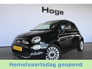 Fiat 500 0.9 TwinAir Turbo Lounge Airco Navigatie Leder Lichtmetaal Panoramadak Xenon Goed onderhouden! Inruil Mogelijk!
