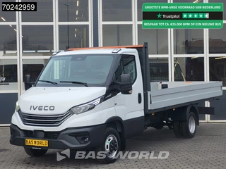 Iveco Daily 35C18 3.0L Automaat 180PK 2025-model Open laadbak Dubbellucht Navi ACC LED 3,5T Trekvermogen Euro6 Pritsche Pickup Airco