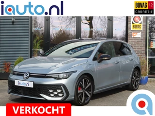 Volkswagen Golf 1.5 eHybrid 272pk GTE Black Style Pano/Leder/IQ.Light/360/Headup/DCC/Keyless/Elek. stoel+mem/Dodehoek/Trekhaak wegkl.