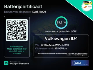 Volkswagen ID.4 Life 77 kWh 93% SOH NL Auto Rijklaarprijs