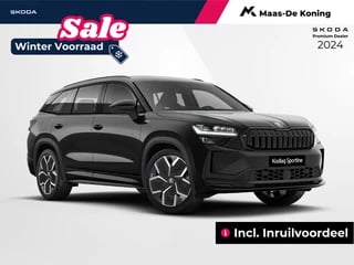 Skoda Kodiaq 1.5 TSI PHEV Sportline Business DSG | Trekhaak | 20'' Licht metalen Velgen | Panorama dak | prijs is incl. inruilvoordeel