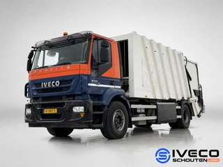 Iveco Stralis 270 CNG • Vuilniswagen FAUN variopress • Automaat • Euro5 • 270pk 