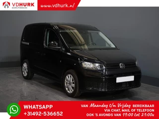 Volkswagen Caddy Cargo 2.0 TDI 120 pk DSG Aut. Standkachel/ LMV/ Keyless/ Stoelverw./ CarPlay/ Camera/ Cruise/ Trekhaak