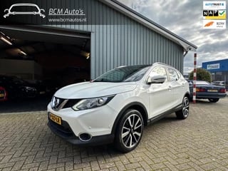 Nissan Qashqai 1.2 Tekna + |Automaat|Panoramadak|Leer|360 camera|Stoelverwarming|Dodehoek|Dealer onderhouden|