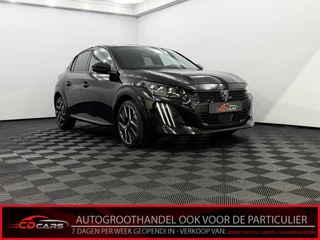 Peugeot 208 Hybrid 145 e-DCS6 GT 360 Camera, Half leder, Navi, Keyless start, Rijstrook correctie, Virtual desk, Sfeerverlichting, Lichtmetalen velgen