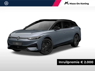 Hoofdafbeelding Volkswagen ID.7 Volkswagen ID.7 Pro Business 77 kWh accu, 286 pk Variant · Trekhaak · Draadloze telefoonlader ·