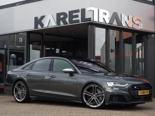 Hoofdafbeelding Audi S8 Audi S8 4.0 TFSI S8 Quattro | Garantie 1-2025 | Achteras besturing | Ceramic brake | B&O | 3D Top view..