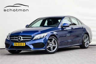 Mercedes-Benz C-Klasse 180 AMG Aut9, Navi, Leder, Camera, PDC 2017