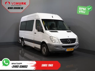 Mercedes-Benz Sprinter 313 2.2 CDI L2H2 €9.922 Incl. BTW BPM VRIJ! EXPORT Combi/ 9 Persoons/ Kombi/ 9P/ Airco/ Rolstoellift