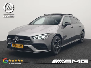 Mercedes-Benz CLA Shooting Brake 250 e AMG Plug In Hybrid 218pk Dealer O.H PHEV | Trekhaak Af Fabriek | Panodak | Burmester Sound | Adaptive Cruise | Alcantara Sportstoelen Verwarmd | Sfeerverlichting | WideScreen | Navigatie |