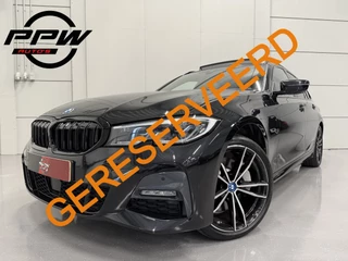 BMW 3 Serie Touring 330e xDrive M-Sport PANO/LASER/360CAMERA/ADAPTIVE M-ONDERSTEL/ACC/LEER-ALCANTARA/19"BREEDSET/KEYLESS/SHADOW-LINE/NET OH BEURT GEHAD BIJ BMW DEALER