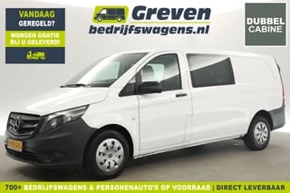 Mercedes-Benz Vito 114 CDI Extra Lang Automaat Dubbele Cabine Airco Cruise Camera Navi 6 Persoons Elektrpakket