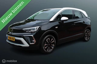 Opel Crossland 1.2 Turbo GS Line 130 PK, Automaat, Trekhaak, Pano, Camera, Full Led, Pdc voor + achter, stoel verwarming, Comfort stoelen, App connect, Clima, Navi, Donkerglas, 16 inch Lmv.