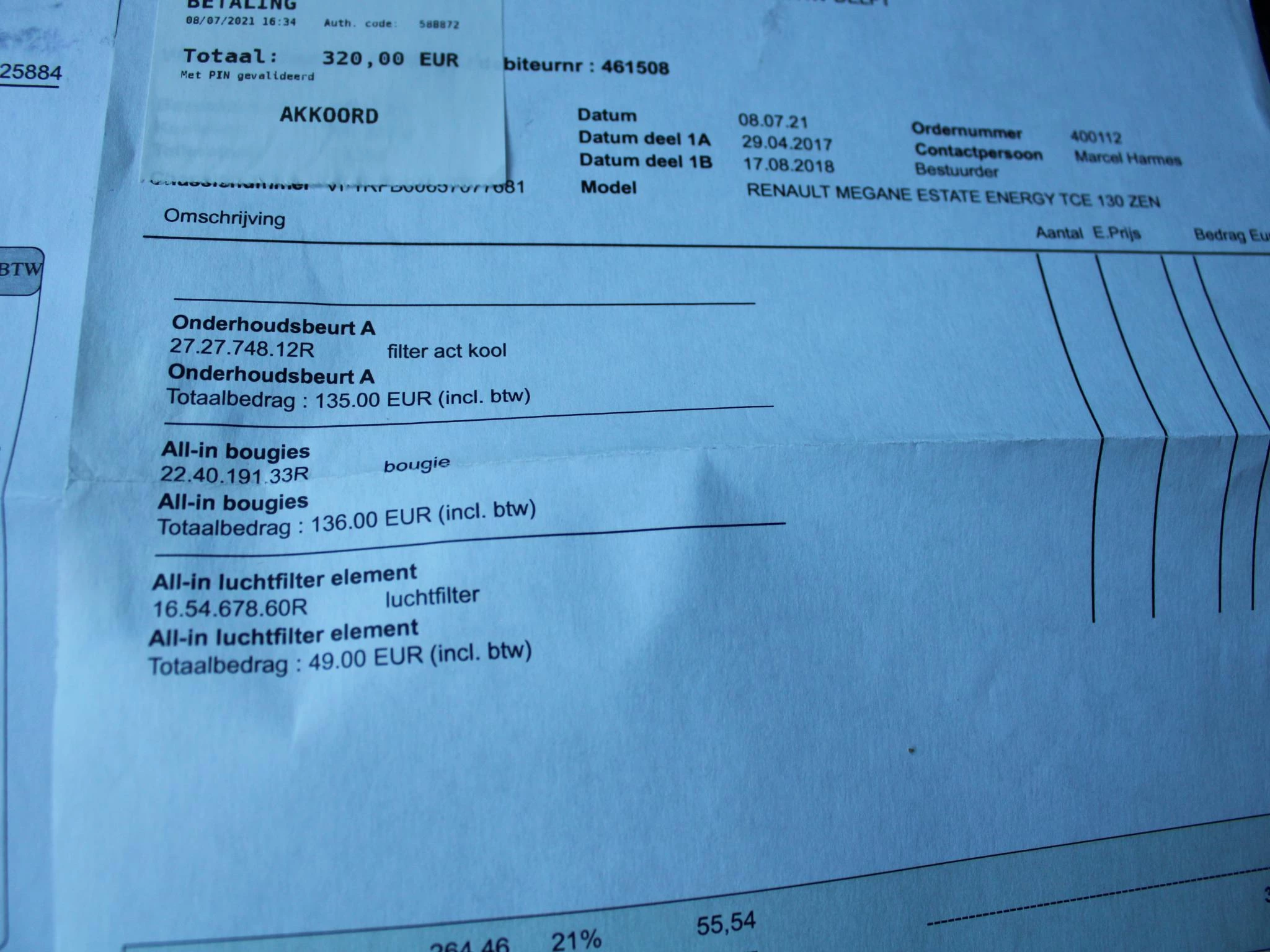 Hoofdafbeelding Renault Mégane Estate