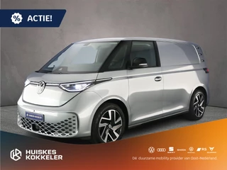 Hoofdafbeelding Volkswagen ID. Buzz Cargo Volkswagen ID. Buzz Cargo Bulli Edition 340pk 79 kWh 4MOTION | Voor Mekaar Deal > ACTIE-Prijs; bij koop of leasen via HK <