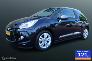 Citroen DS 3 1.2 PureTech So Chic 110 PK, Automaat, Cruise, Pdc, Airco, Donkerglas, 16 inch Lmv.