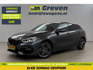 BMW 1 Serie 118i M Sport LED Camera Carplay Sfeerverl. Trekhaak Virtual Navi Clima Cruise 17"LMV PDC