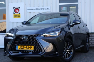 Lexus NX 350h*Fabrieksg.t/m06-2032!*1ste Eig.*Perfect Lexus Onderh.*BTW*ACC/360Camera/Stoelverw./Stuurwielverw./Leder/Dodehoek/Apple Carplay-Android/Keyless Entry+Go/Parkeersens.V+A/18 inch LM*