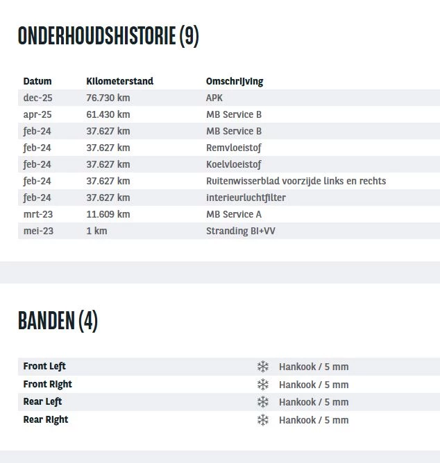 Hoofdafbeelding Mercedes-Benz B-Klasse