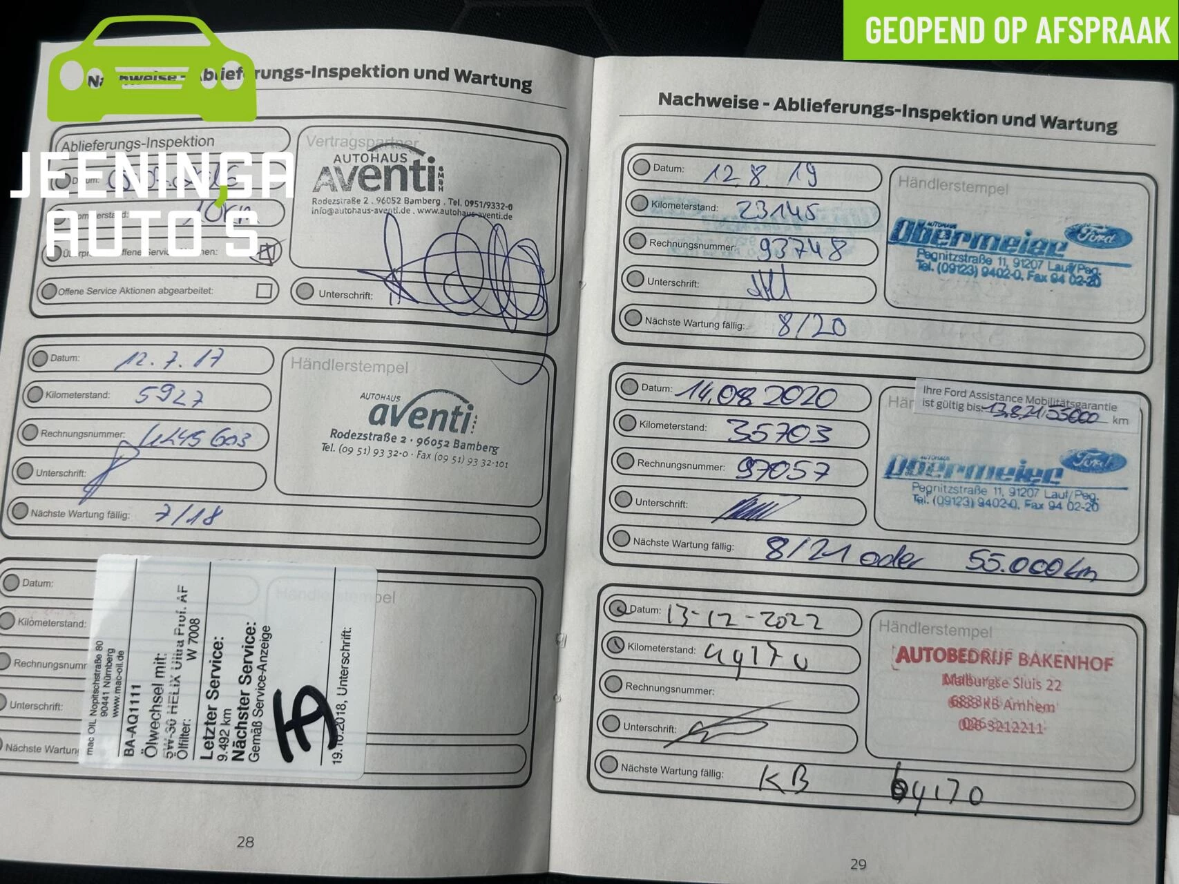 Hoofdafbeelding Ford B-MAX