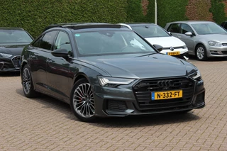 Audi A6 Limousine 55 TFSI e quattro Competition / Full option! / Trekhaak / Panoramadak / 360Camera / Head-up / Softclose / Keyless / B&O / RS Seats / 19'' / Stoelmassage+Ventilatie / Stuurverwarming / Dodehoek / DAB / ACC