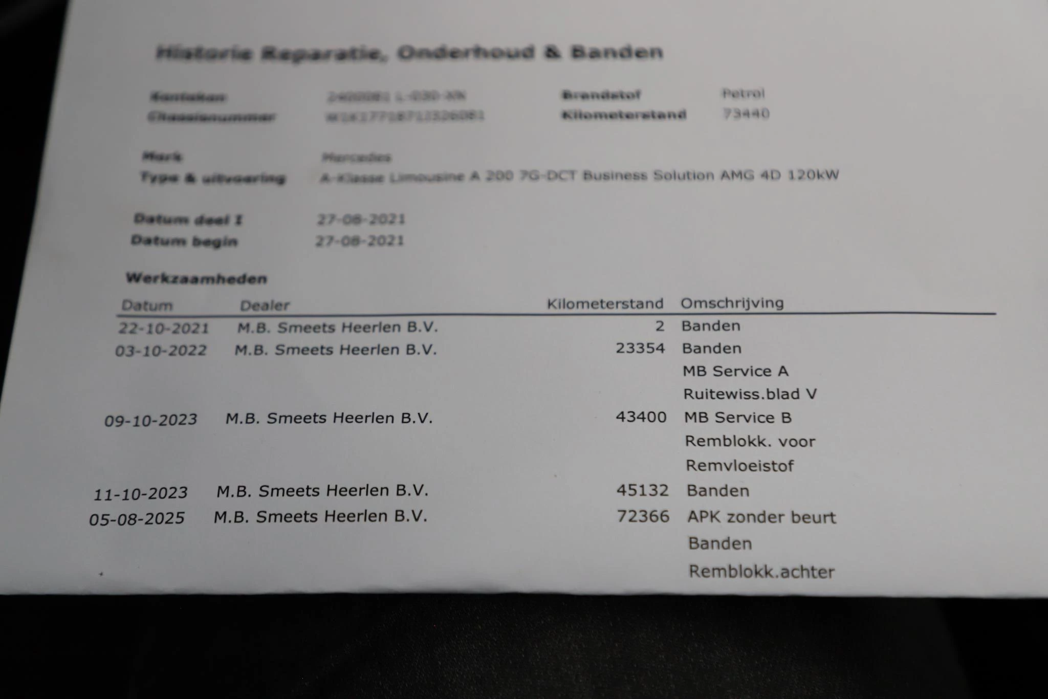 Hoofdafbeelding Mercedes-Benz A-Klasse