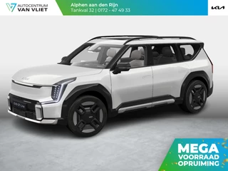 Hoofdafbeelding Kia EV9 Kia EV9 GT-Line AWD 99.8 kWh | Levering uit voorraad | 7-Pers. | 21" | Head-Up | Stoel-/Stuurverwarming | Premium Audio | Schuif-/kanteldak | Adapt. Cruise | Navi