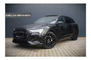Audi e-tron e-tron 50 quattro Launch edition Black 71 kWh S-Line | Black Edition | Panoramadak | Memory Seat | Luchtvering | Adaptive Cruise Control | Keyless | Matrix LED | Stoelverwarming | NAP |