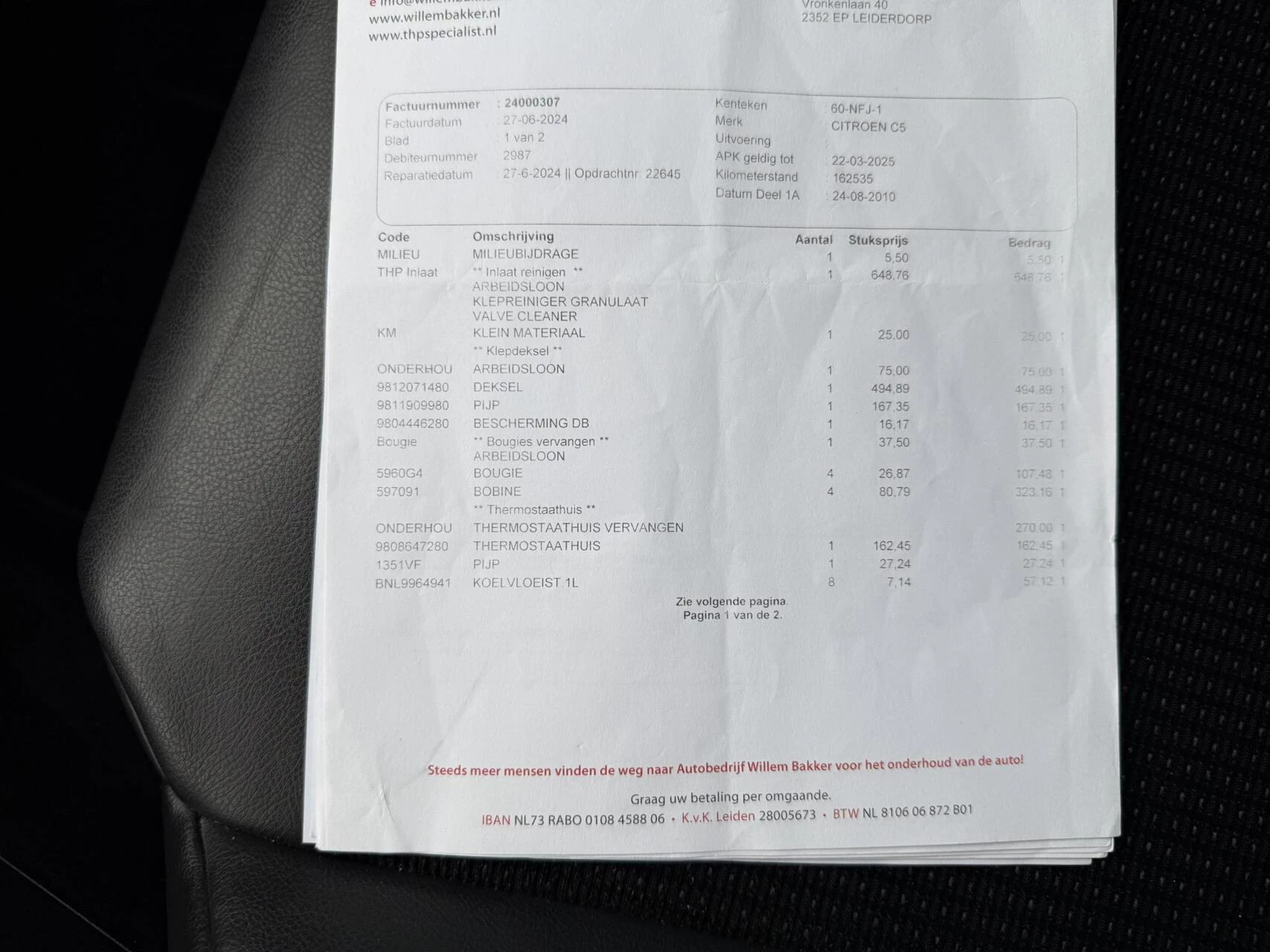 Hoofdafbeelding Citroën C5