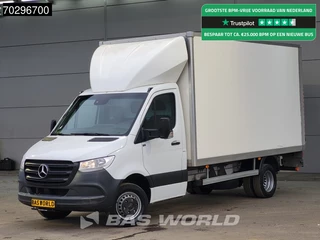 Mercedes Sprinter 515 CDI Laadklep Automaat Dubbellucht Bakwagen 150PK Airco Cruise Camera D'Hollandia Euro6 Meubelbak Koffer Airco Cruise control