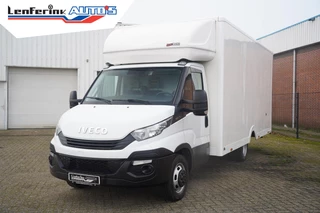 Iveco Daily 35C14 140 pk Bakwagen met Deuren 30m3 Airco ECC, Cruise Control, Luchtvering, LxBxH 530x227x240 cm