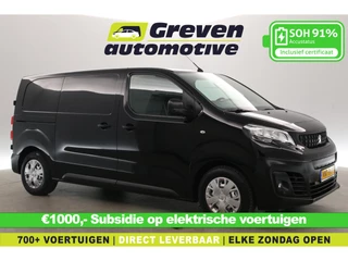 Peugeot e-Expert 75 kWh L2H1 | Snelladen | SOH 91% | Airco | Cruise | Camera | Carplay | 3 Zits | Navi