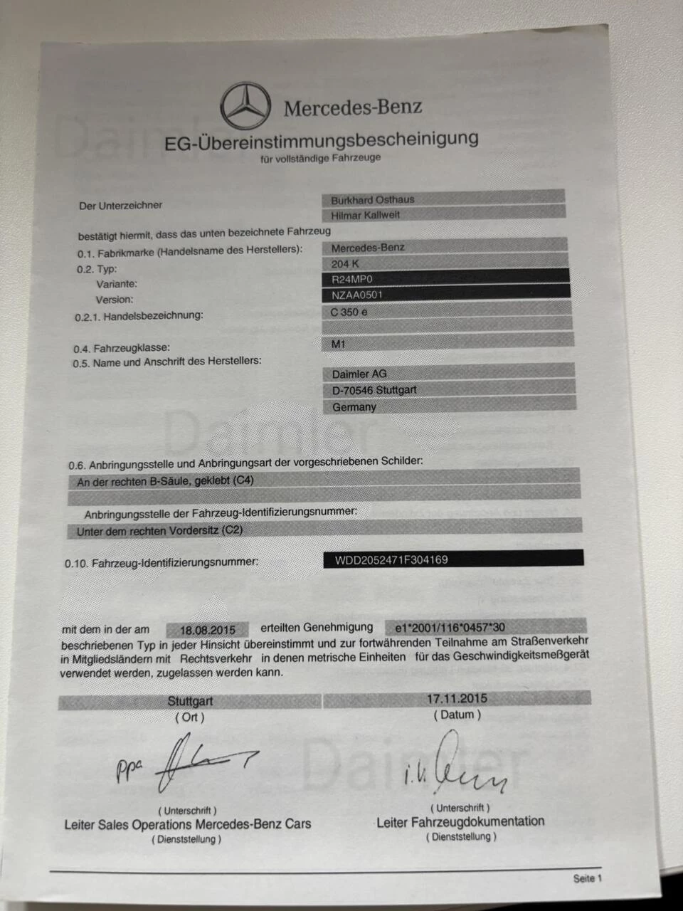 Hoofdafbeelding Mercedes-Benz C-Klasse