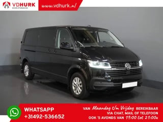 Hoofdafbeelding Volkswagen Transporter Volkswagen Transporter T6.1 2.0 TDI 150 pk DSG Aut. L2 4Motion/ Adapt. Cruise/ LED/ Standkachel/ Stoelverw./ CarPlay/ 2.5t Trekverm./ Camera/ Navi/ Trekhaak