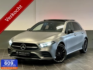 Hoofdafbeelding Mercedes-Benz A-Klasse Mercedes A-klasse 250 E PLUG-IN AMG Desgino MAGNO GREY | Camera | Pano | Carplay | Sfeer |