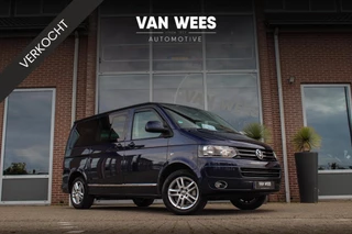Volkswagen Transporter Multivan 2.0 TDI L1H1 Highline | DSG | Stoelverwarming | Cruise control | Trekhaak | 17 inch | Sportstuur | Parkeersensoren | Leer | Navi | Camperbus