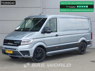 Hoofdafbeelding MAN TGE MAN TGE 3.180 Automaat 2025 Black Edition model Facelift L3H2 Navi CarPlay Camera L2H1 10m3 Airco Cruise control