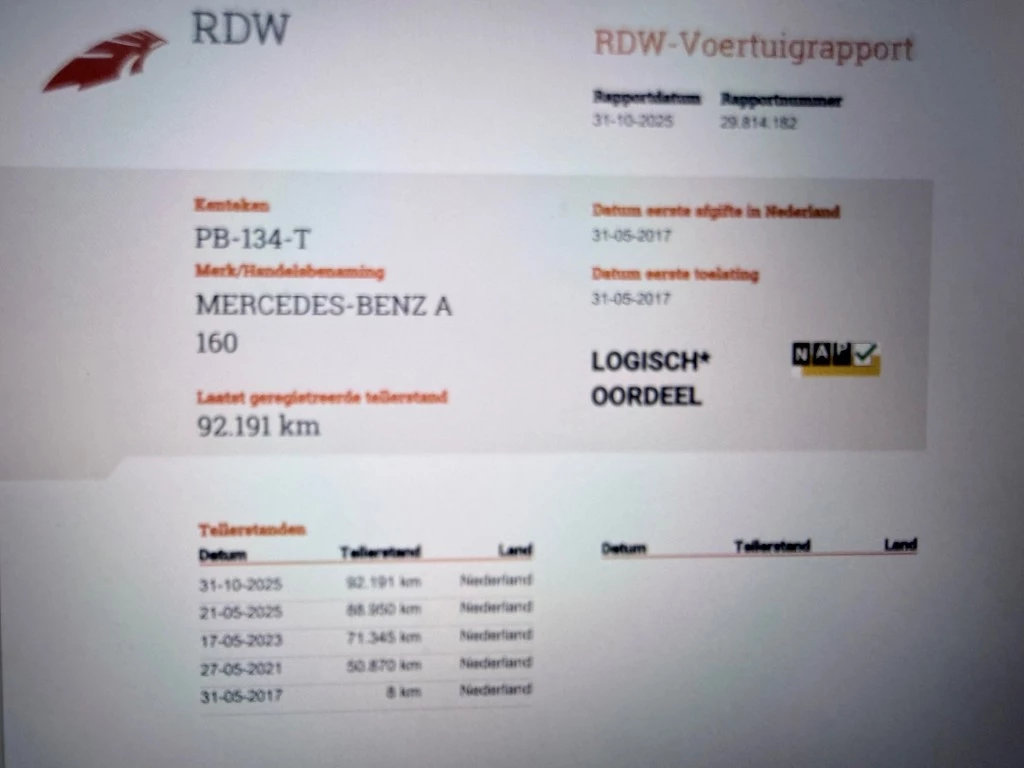 Hoofdafbeelding Mercedes-Benz A-Klasse